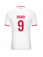 AS Monaco Folarin Balogun #9 Heimtrikot 2024-25 Kurzarm